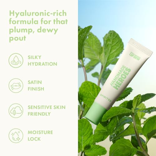 Handmade Heroes Vegan Tinted Lip Gloss with Hyaluronic Acid