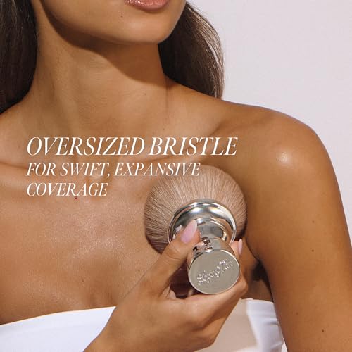 Loving Tan Flawless Body Tan Application Brush - Self Tanning, Streak Free, Premium Bristles, Oversized for Even and Easy Coverage, Free-standing, Vegan and Cruelty Free