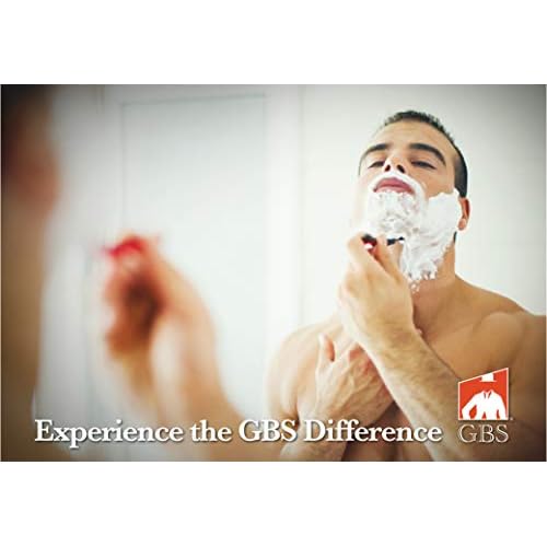 G.B.S Razor Safety Curved Stainless Steel Stand Base and Polished Steel to Protect and Dry Razor, Straight Razor