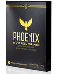 Phoenix Foot Peel for Men - Extra Strength Exfoliating Mask, XL (2 Pack)