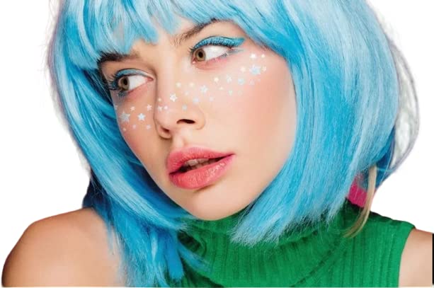 Temporary Face Tattoo Freckles - Glittery Stick-On Stickers