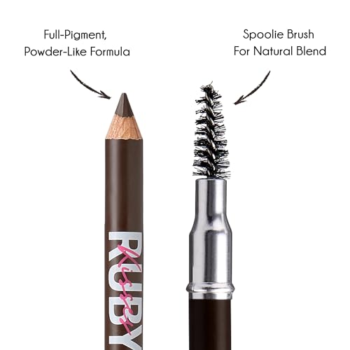 Kiss Go Brow Eyebrow Pencil Dark Brown (6 Pack)