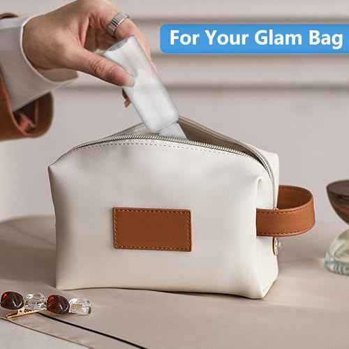 4 Pack 3.4 Oz (100ml) TSA Approved Travel Bottles for Toiletries, Leak Proof Plastic Travel Essentials Accessories with Labels