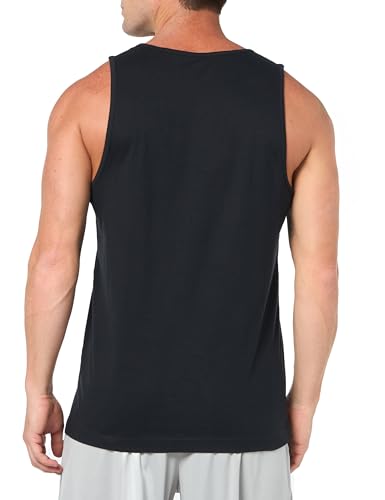 Amazon Essentials Men's Regular-Fit Tank Top, Black, X-Small