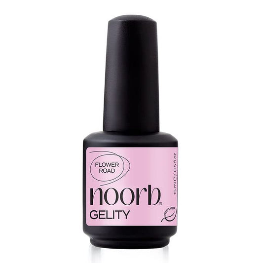 noorb beauty Pink Gel Polish, Natural Odorless Gel Nail Polish with Organic Pigments, Soak Off UV Gel Nail Polish Colors in Pink, Coral Pink, Pastel Pink