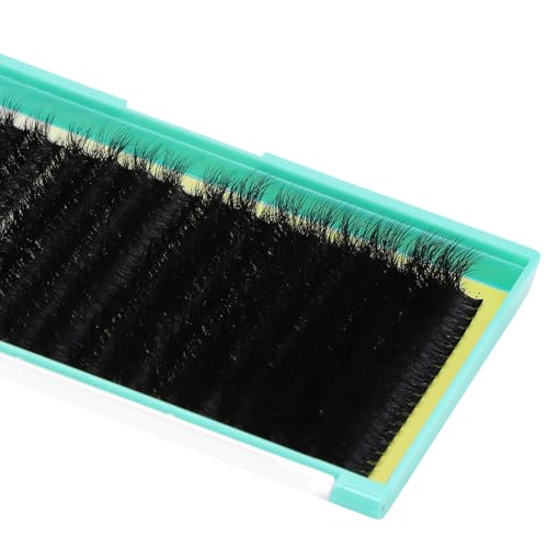 C Curl Single Length Eyelash Extension Trays, Ultra Black Eyelash Extensions, (9mm / 0.15mm), 16 Rows, Classic and Volume Lashing, New Lengths Lash Co.