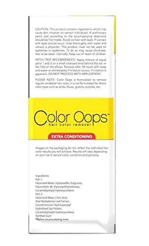 Developlus Color Oops Color Remover (Extra Conditioning) (2 Pack)