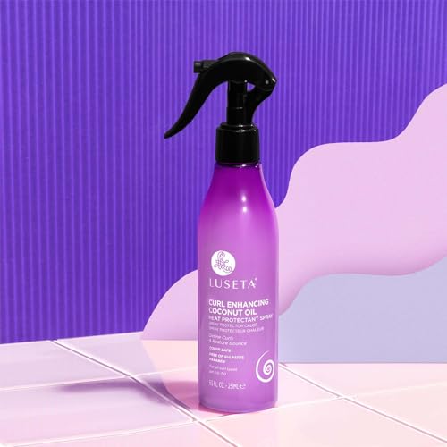 Luseta Curl Heat Protectant Spray - 8.5oz Coconut & Argan Oil
