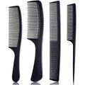 Small Carbon Fiber Comb Set for Men and Women - Teasing & Styling - Premium Hair Styling Tools