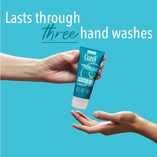 Curel Extreme Dry Hand Relief Cream - Fragrance-Free, 3 oz (Pack of 3)