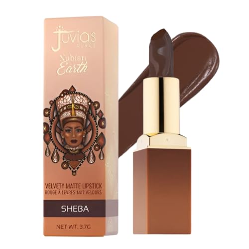Juvia's Place Sheeba Matte Lipstick - Hydrating Dark Brown