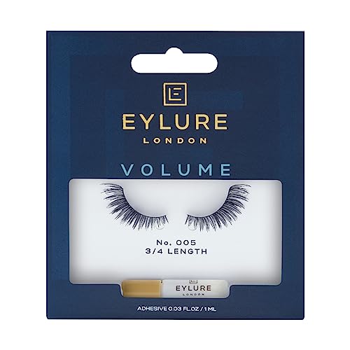 Eylure Naturals Accent 003 & Volume 005 Reusable Lashes Bundle with Glue
