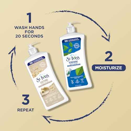 St. Ives Body Lotion Variety Pack ? Soothing Oatmeal & Shea Butter Lotion + Renewing Collagen & Elastin, 21 Oz Ea (2 Piece Set)