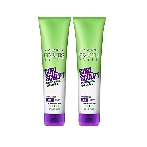 Garnier Hair Care Fructis Style Sculpt Conditioning Cream Gel, Curl, 5.1 oz (Pack of 3)