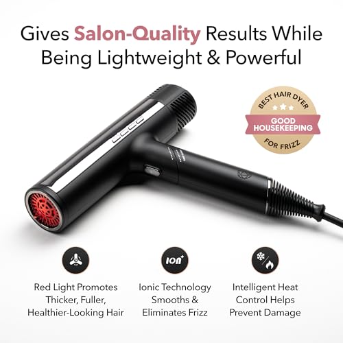 DryQ Smart Hair Dryer - Ionic Infrared, Lightweight, Quiet