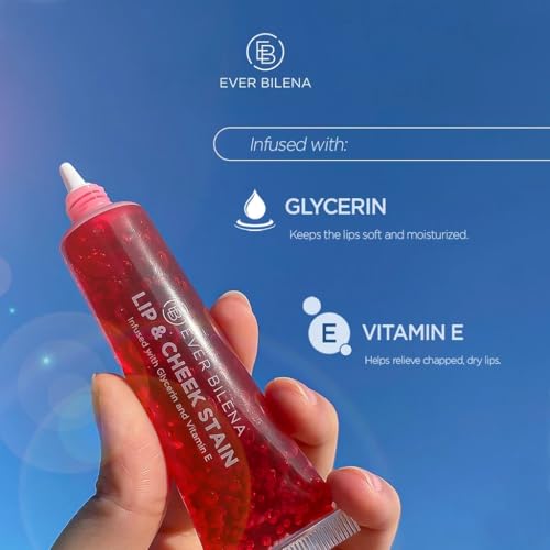 EB Lip and Cheek Stain 15ml | Multi-Use Gel Tint for Lips and Cheeks | Long-Lasting, Natural Finish | Toast of New York