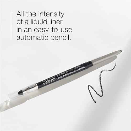 Clinique Quickliner For Eyes Intense Eyeliner Pencil | Water Resistant, Smudge Resistant + Safe For Sensitive Eyes | 10 Shades