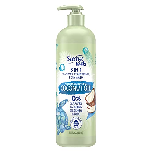 Suave Kids 3in1 Shampoo Conditioner Body Wash 16.5oz