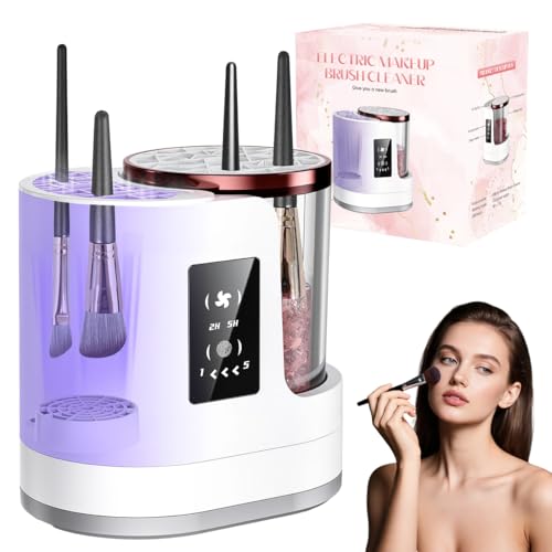 Electric Makeup Brush Cleaner & Dryer Machine - USB Auto Wash