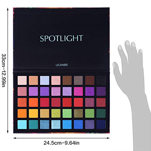 UCANBE 40 Color Eyeshadow Palette - Matte & Shimmer