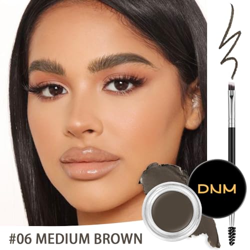 Eyebrow Stencil Kit with Pencil, Pomade & Eyeliner - 10 Stencils