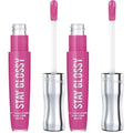 Rimmel Stay Glossy Lip Gloss - Non-Sticky and Lightweight Formula for Lip Color and Shine - 155 Purple Parlour, .18oz (Pack of 2)