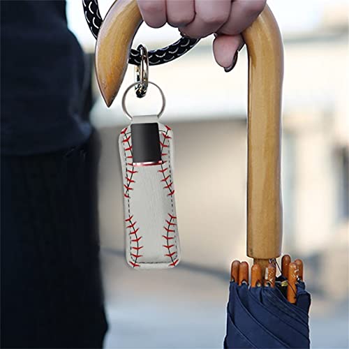 Portable Lip Balm Holder Keychain for Women