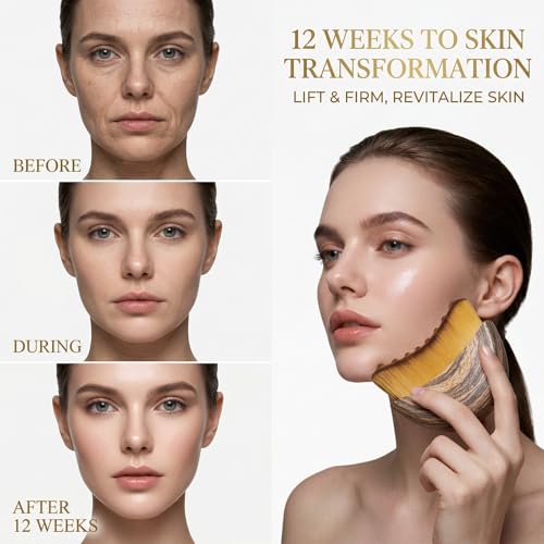 Lymphatic Contour Face Brush Set - Reduces Puffiness & Defines Jawline