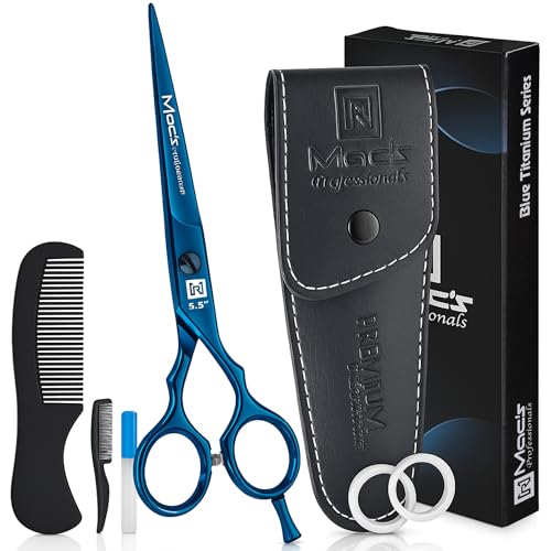Professional 5.5" Hair Cutting Scissors - Japanese Stainless Steel Barber Shears