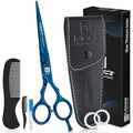 Professional 5.5" Hair Cutting Scissors - Japanese Stainless Steel Barber Shears