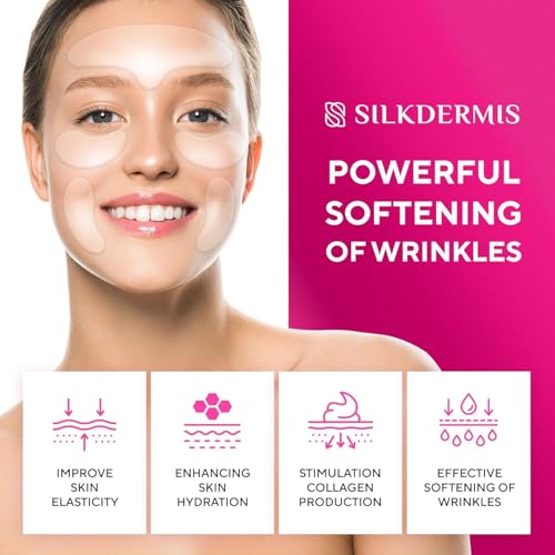 Silicone Wrinkle Patches for Forehead, Eyes & Smile Lines