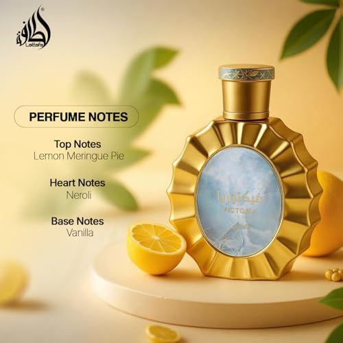 Lattafa Victoria Eau de Parfum Spray for Women 3.4 oz / 100 ml
