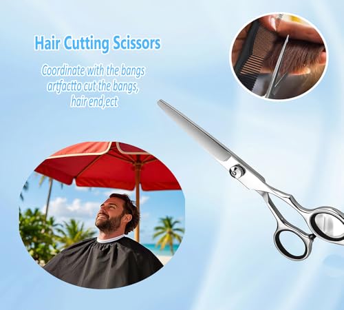 Professional Hair Cutting Shears - Salon Quality Stainless Steel Scissors