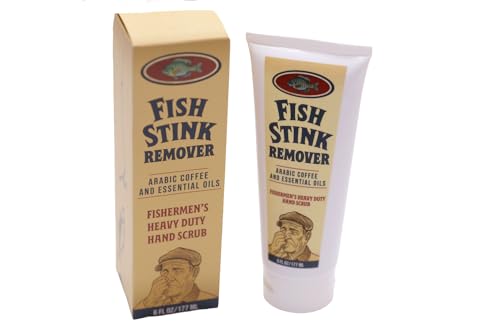 DockTime Fish Stink Remover - Citrus Exfoliating Hand Scrub for Anglers