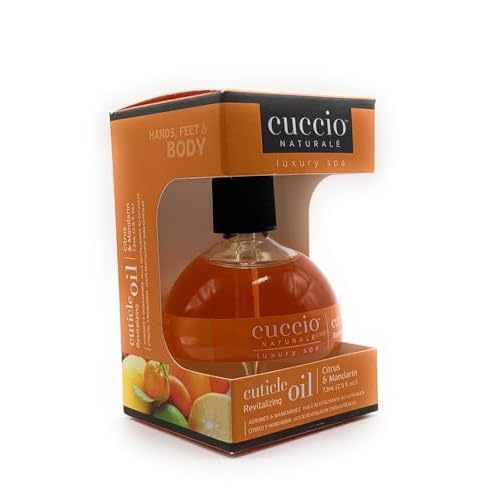 Cuccio Naturale Luxury Spa Cuticle Revitalizing Oil Citrus and Mandarin 2.30 fl.oz 75 ml