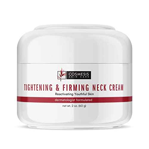 Cosmesis Tightening & Firming Neck Cream - Hydrates & defends neck skin, inhibits elastin breakdown & stimulates collagen synthesis, 2 oz.