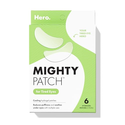 Mighty Patch for Tired Eyes Hydrogel Patches, 6 Count