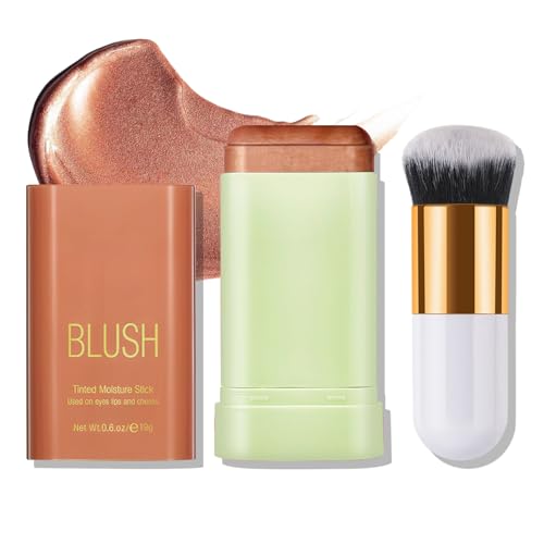 Cream Blush Stick - Waterproof Buildable Highlighter Contour