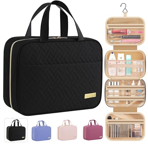 HOTOR Hanging Toiletry Bag - Waterproof Travel Organizer