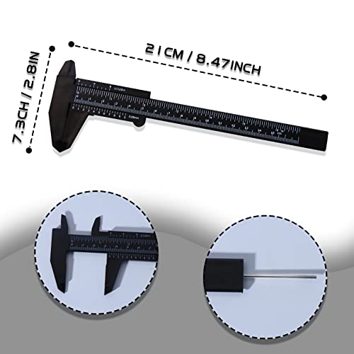 Eyebrow Measuring Ruler 6 Inch, Brow Mapping Tool for Tattoo Artists