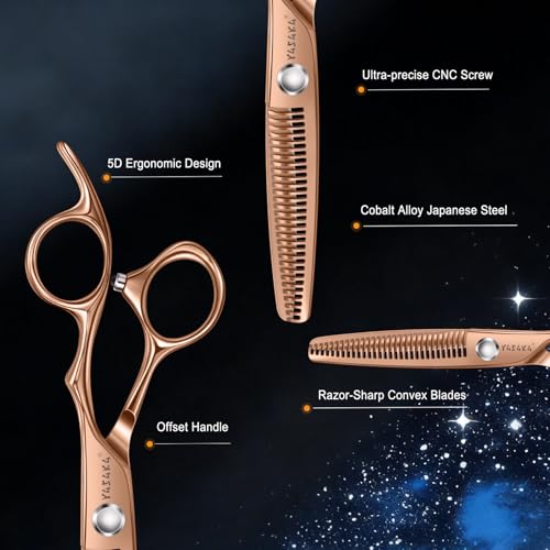 YASAKA 6" Professional Thinning Shears - 30 Teeth Cobalt Steel