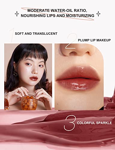 INTO YOU Lip Gloss Stain - Long Lasting, Moisturizing Liquid Lipstick