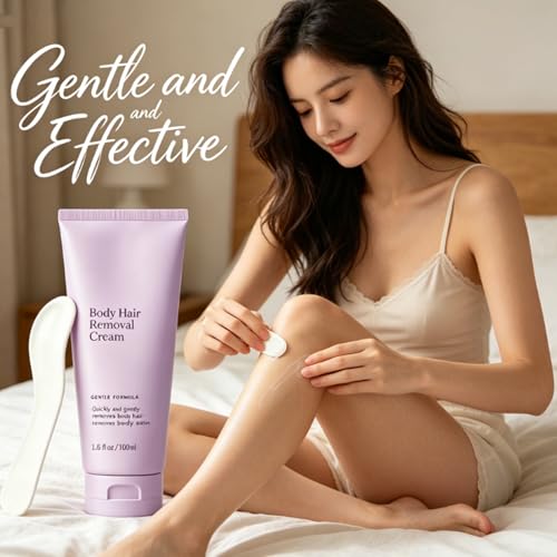 Hair Removal Cream 3.38oz - Fast Acting Body Hair Remover