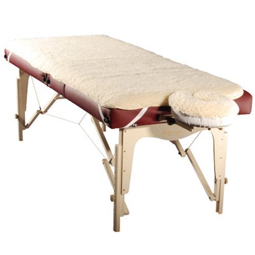 Therapist's Choice Massage Table Fleece Pad Set with Face Rest Cover (31x72")