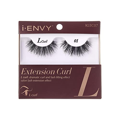 i•ENVY 3 Pairs L Curl False Eyelashes Salon Lash Extension Effect