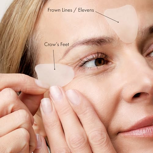 KPLUS K+ Wrinkle Patches for Forehead, Crow¡¯s Feet & Smile Lines ? Korean Overnight Patches with Hyaluronic Acid, Peptides & Adenosine (60 Count)