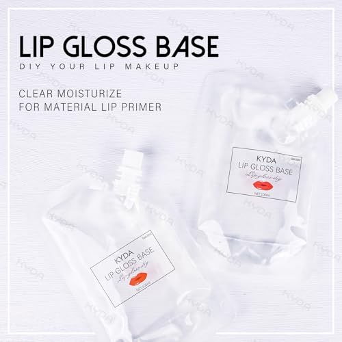 KYDA Lip Gloss Base 200ml - DIY Lip Balm & Gloss Primer