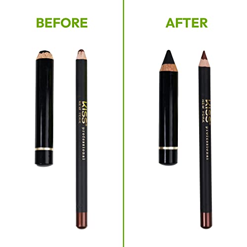 Kiss New York Professional Duo Pencil Sharpener for Eyeliner & Lip Liner
