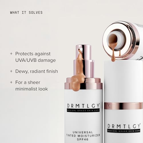 DRMTLGY Tinted Moisturizer SPF 46 Dewy Sunscreen