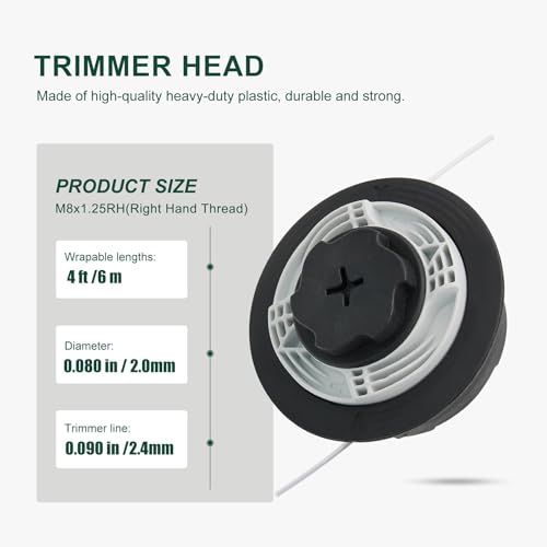 C6-2 Trimmer Head for Stihl FS38 FS40 FS45 FS50 FSE60